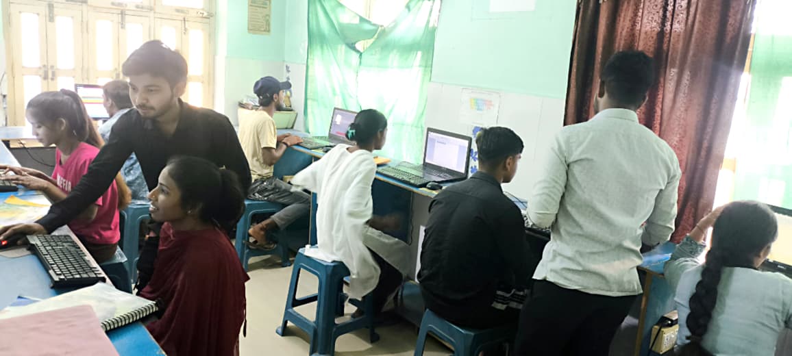 Students in Lab Room